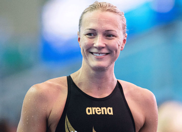 Sarah Sjöströms hemmaträning
